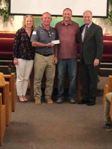 CU Bass Fishing team honored at Saloma Baptist Church 3