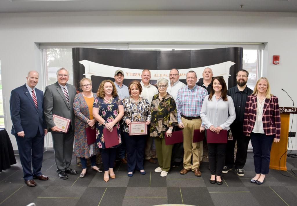 Thirty-sixth Annual Campbellsville University Faculty and Staff Recognition Service 1