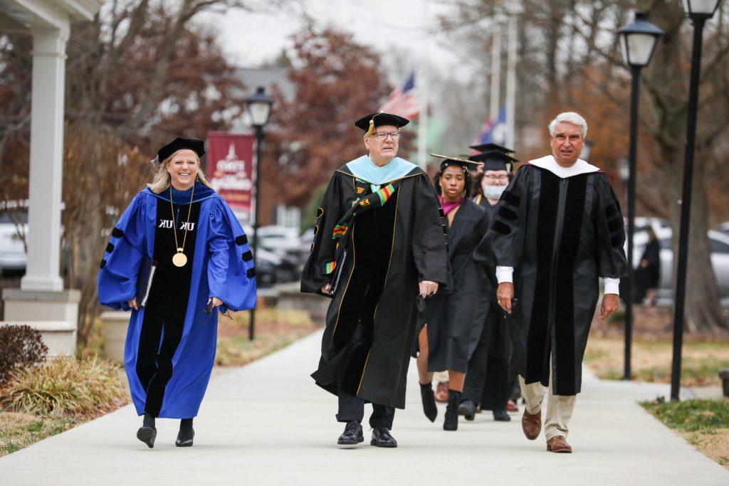 Campbellsville University candidates for graduation are told to ‘take on this world, do it well and make your mark' 2