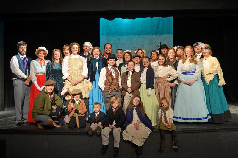 Charles Dickens’ classic “A Christmas Carol” will be performed at Campbellsville University Dec. 5, 7, 8, 14 and 15 in the Russ Mobley Theater in the Alumni Building. Times Dec. 5 and 7 are at 7 p.m. and Dec. 7, 8, 14 and 15 are at 2:30 p.m.  General admission is $10; seniors (65 and over) are $7; Children (12 and under) are $5; CU employees are $2 and CU students are free. (Campbellsville University Photo by Ye Wei "Vicky")